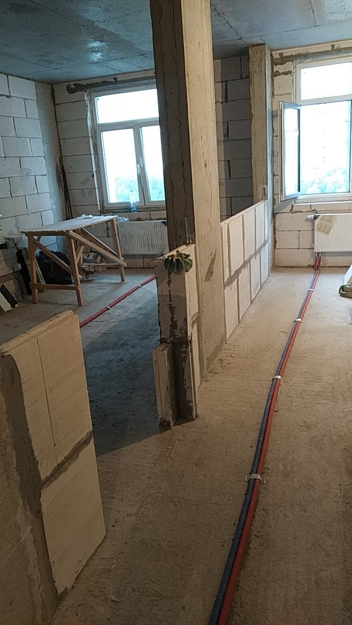 УСТАНОВКА МЕЖКОМНАТНЫХ ПЕРЕГОРОДОК